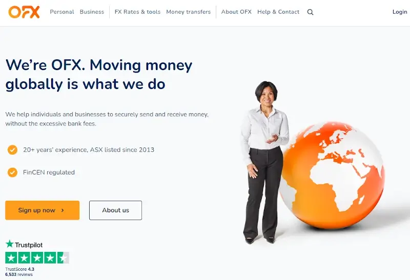 OFX Global Currency Account