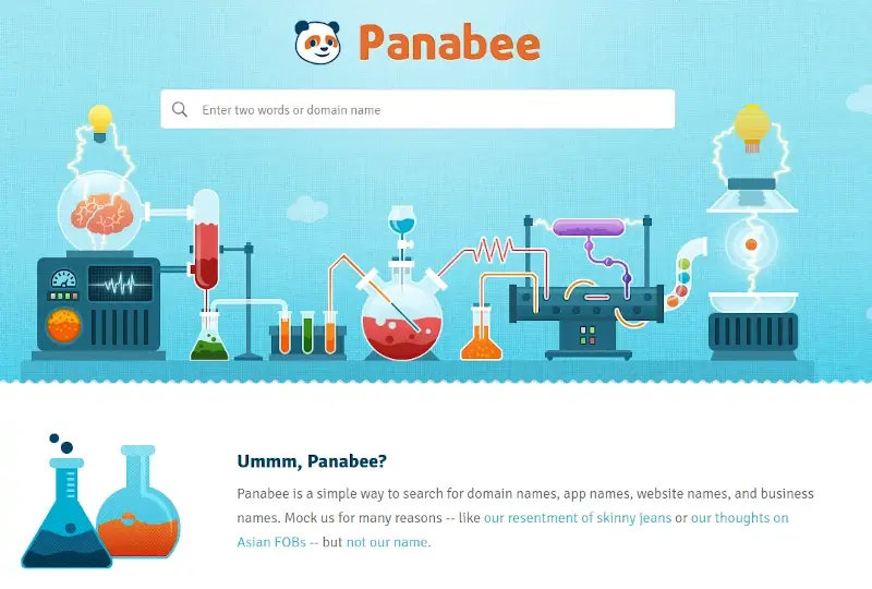 Panabee - Domain and Business Name Generator