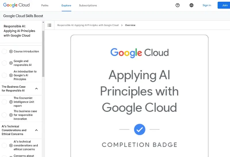 Responsible AI: Applying AI Principles with Google Cloud