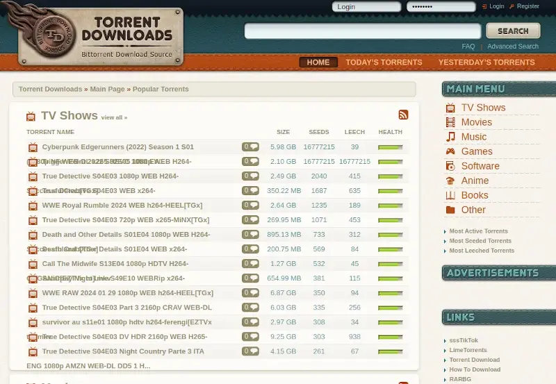 Torrent Downloads