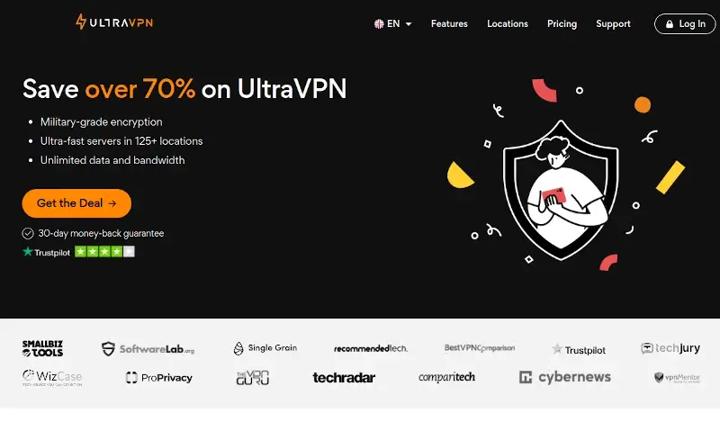 UltraVPN - Secure and Anonymous VPN Service