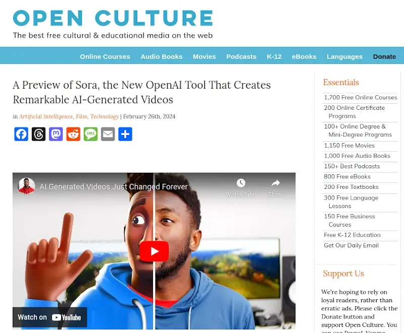 Open Culture