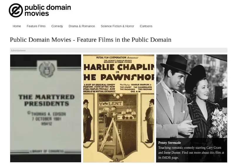 Public Domain Movies