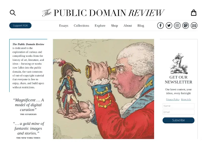 The Public Domain Review