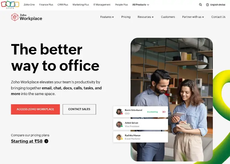 Zoho Workplace