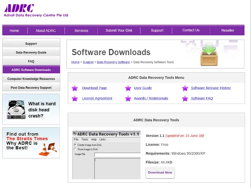 ADRC Data Recovery Tool