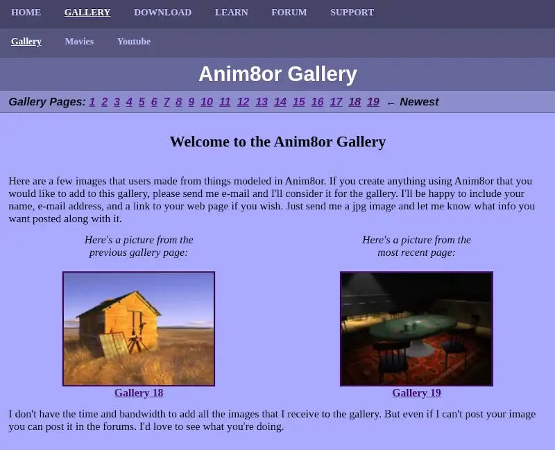 Anim8or - AI Animation Software