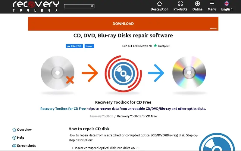 CD Recovery Toolbox