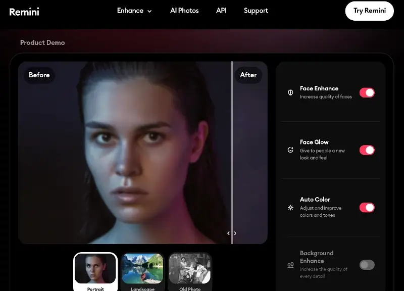 Remini - AI Photo Enhancer