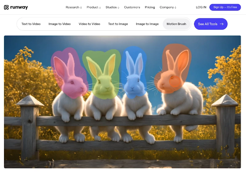 Runway - AI Animation Software