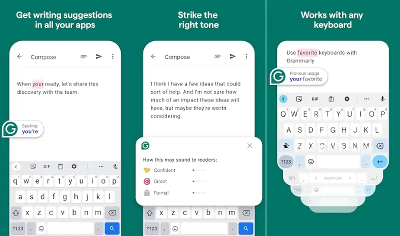 Grammarly for Smartphone