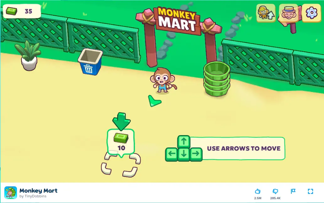 Monkey Mart Game