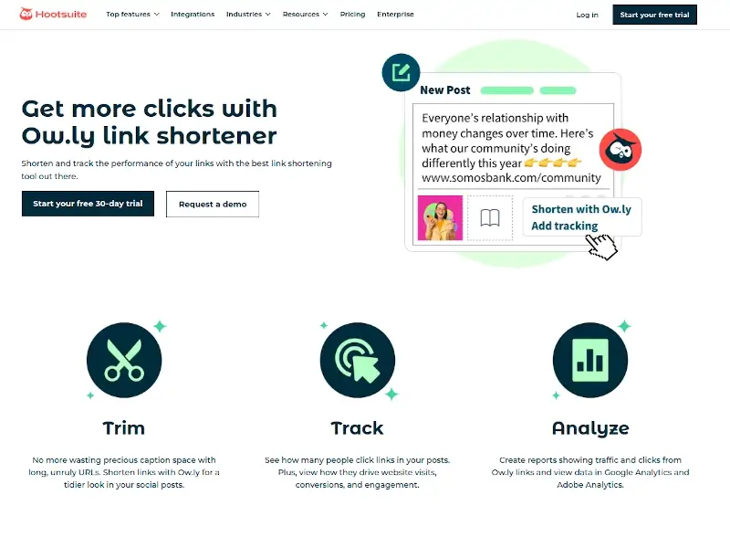 Owly - Shorten Links and Track Visitors