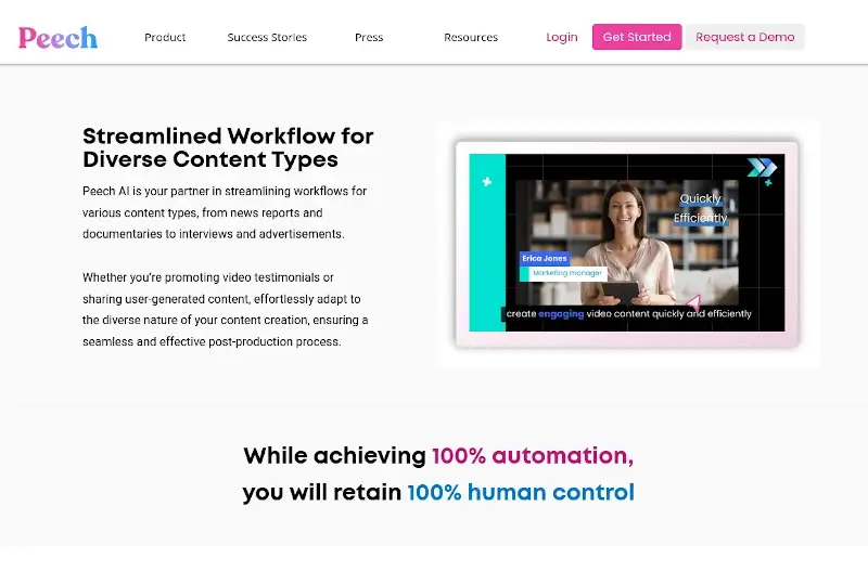 Peech - AI Video Platform