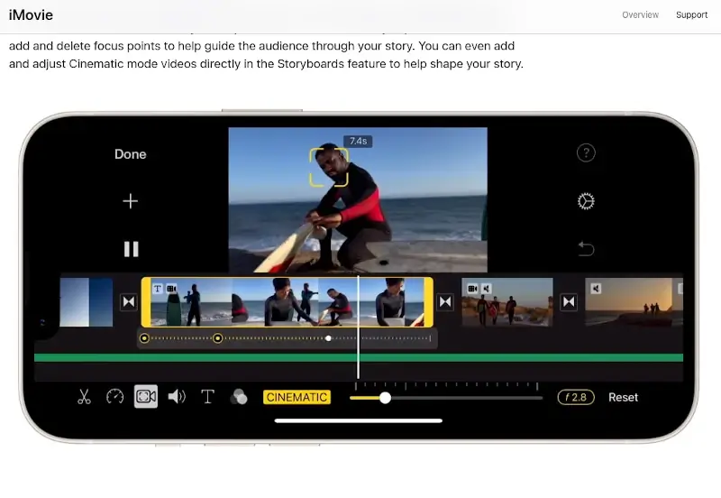 iMovie Video Editor